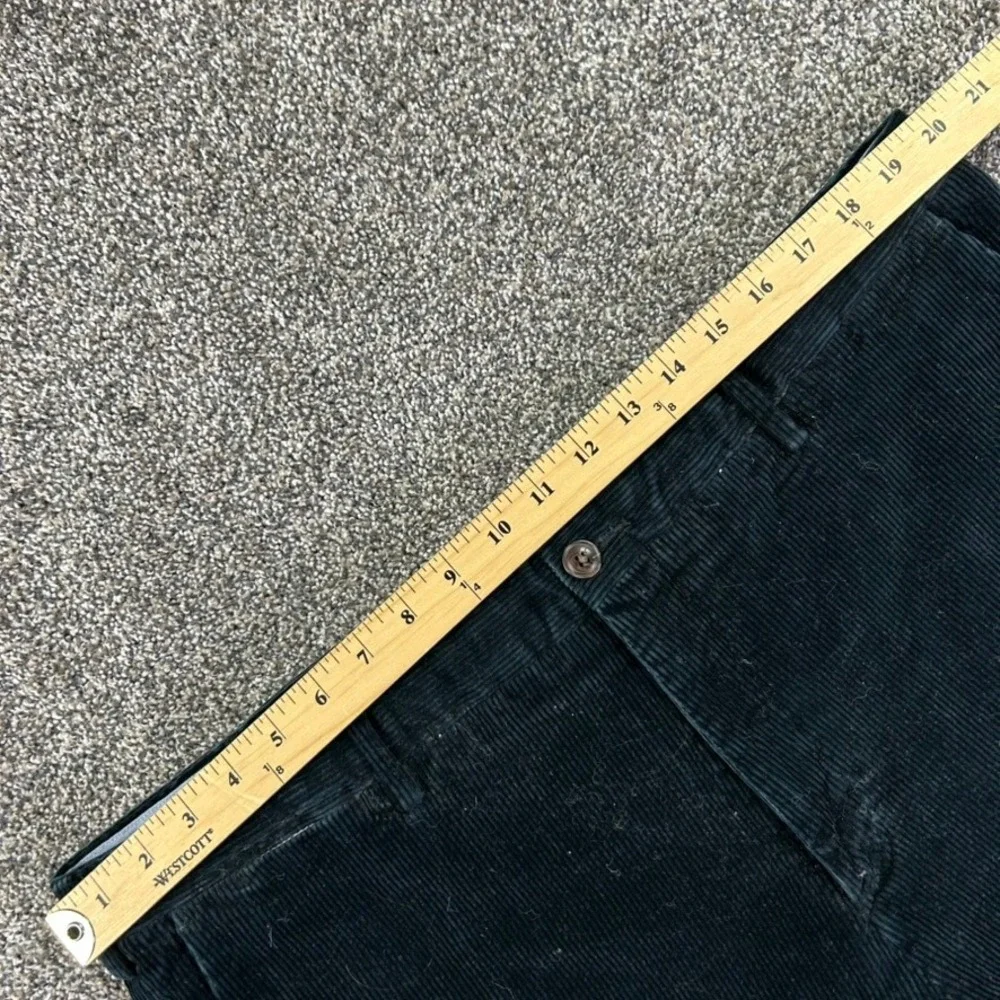 Polo Ralph Lauren Stretch Classic Fit Corduroy Pants Men 40x30 Black Casual Work